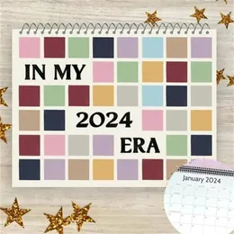 Calendar Paper Eras Tour Hangable 2024 Posters Album Cover Family Planner Wall Art Fans 231114