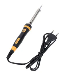Soldering Irons & Stations Wholesale 220V 60W Electric Soldering Iron High Quality Heating Tool Lightweight Gun Welding With European Dhi7L