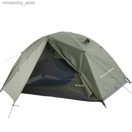 الخيام والملاجئ Blackder Archeos 2-3 Peop prowging tent tent Outdoor Camping 4 Season Winter Skirt Tent tent doub layer survival Q231117