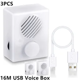 Prezent świąteczny 16m USB Play Box Bebe Dolls Push Sound Box dla wypchanych zwierząt z odtwarzaniem skrzynki głosowej dla pluszaków misia