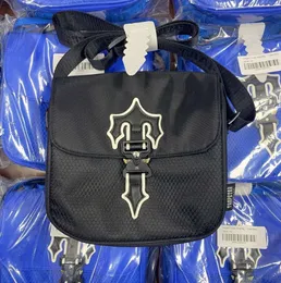Mens Fashion Trapstars Oxford الكتف حبال الأكياس النسائية مصممة Trapstar Irongate Cobra Handbag Crossbody Bag Bust Rapper Travel Bag 9958ess