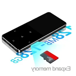 Freeshipping Nowa wersja x2 Bluetooth MP3 Music Player z ekranem dotykowym i wbudowanym 16 GB HiFi Portable Walkman z radiem / FM / Record EQPP