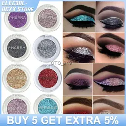 Eye Shadow Phoera 8 Colors Glitter Eye Shadow Palatte Matte Eyeshadow Makeup Waterproof Bicolor Shimmer Cosmetics Beauty Makeup Tooll231115