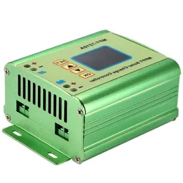 Freeshipping MPPT Solar Patel Regulator Kontroler ładowania z wyświetlaczem kolorowym LCD 24/36/48/60/72V 10A z podkładem DC-DC Bkadq