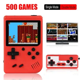 Portable Game Players Retro Mini Mini Game Game Console 8-bit LCD Game Game Player مدمج في 500 لعبة AV AV Handheld Game Console for Kids Hight 231114