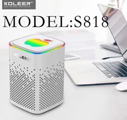 S818 Bluetooth głośnik zewnętrzny przenośna karta wtyczka USB Dysk flash FM subwoofer Kreatywny Prezent Bluetooth głośnik Bluetooth