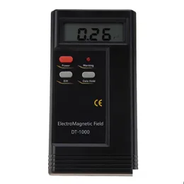 Strahlungstester Großhandel Professioneller Dt-1000 Digital LCD Elektromagnetischer Strahlungsdetektor EMF Meter Dosimeter Tester Dt1000 Drop Dh2Bs