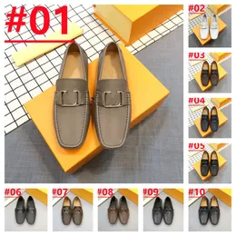 38 Style Lofer Shoe Designer Man Casual Suede Skórzane oddychane buty męskie marki Buty mody mody na zewnątrz mieszkania miękki rozmiar 38-46