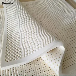 Mattress Pad FORMTHEO Natural Latex Massage Topper 160 200 Tatami Thicken 10cm Foldable Bed 1 5 1 8m 230414