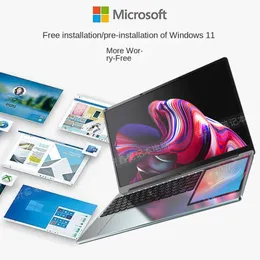 2023 Dual-Screen Laptop Ultra-Thin Business Office Online Class Binge-watching Essential Artifact Lightweight HD High-End Version