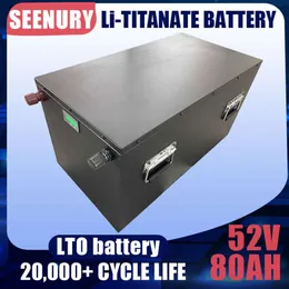 Seenruy LTO 22S 52V 80AH Lityum Titanat Pil Kullanımı 48V Güneş Sistemi Üç Bisiklet Rüzgar Enerjisi İstasyonu