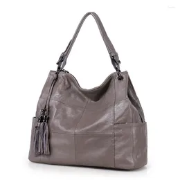 Sacs de soirée 2023 Rétro Gland Sac Femme Designer Véritable Cuir Bandoulière Casual Polyvalent Grande Capacité Totebag