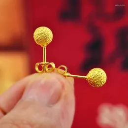 Dangle Earrings Classic Hard Gold Female Vietnam Fashion Explosion High-grade Sense Of Earring Temperament