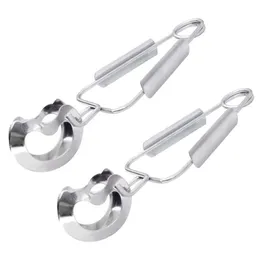 Other Kitchen Tools Snail Pot Beef Food Clip Stainless Steel Tongs Spring Seafood Tong Serving Clamp Utensil Wholesale Lx5194 Drop D Dhxsf