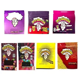 Wholesale warheads bags 500mg packaging bag resealable zipper pouch mylar packages Vwxgn