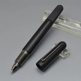 Business Matte Black Roller Ball Pen Inget kontor Ställare Presentlåda Stäng Pennor Cap Promotion Magnetic IfWMH