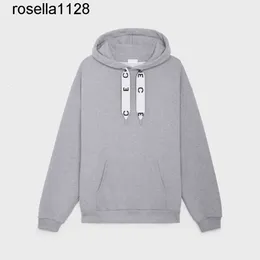 Män hoodies ce sweatshirts pullover designer länge ärm celins brev mode märke fleece tröja par vinter höst casual mens kvinnor hoodie