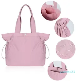 Outdoor Casual Handbag Women Shoulder Bags 18L Large Capacity Side-Cinch Shopper Bag Work Tote Bag 44