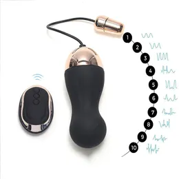 Vibratorer Himall Wireless Remote Control Vibrator vuxen sexleksak Kraftfull kula Vbrating Egg Produkt för kvinnor Kegel Ball Erotic Massage 23115