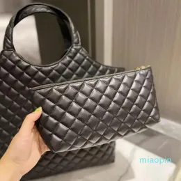 2023-2 Piece Bag Kvinnor Handväska Tygväskan Läderhandväskor för kvinnor Crossbody Diamond Lattice Bum midjeväska Designer Purse Plånbok på kedjesäck En huvudsaklig