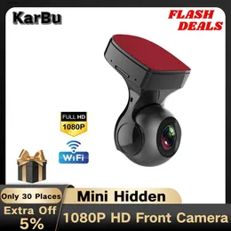 자동차 DVR 1080P 자동차 카메라 용 대시 캠 Wi -Fi DVR Para Coche Hidden Dashcam Voor 자동 비디오 등록자 Mini Kamera Samochodowa Rejestrator Q231115