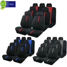 New Upgrade 2/5/7 Seat Covers for Car Universal Size Sporty Design Polyester Car Seat Covers Fit for Most Car Suv Truck Van