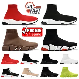 Designer Trener Buty 2.0 Sock Buty Luksusowe platforma Speed ​​Treners Socks Runners Buty dla męskich butów dla mężczyzn Buty treningowe trampki Dhgate Rozmiar 36-45