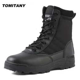 Scarpe eleganti Stivali militari tattici Uomo Forza speciale Deserto Combattimento Esercito Escursionismo all'aperto Caviglia Lavoro Safty 231115