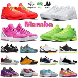 Mamba 8 Basketball Shoes Halo OG Sneakers Protro 6 Grinch Revision Think Pink Mambacita Mambas 5 Bruce Lee Chaos Designer Lebs 20 Yound Heris Mens Trainers Dhgate