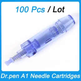 100 PCS Dr.Pen A1針カートリッジマイクロスキンニードリング12 24 36 42ナノバヨネットポートニードル交換MTSのヒントDRPEN A1 DERMAPEN F3に適合