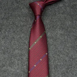 2023 män slips design män band mode nacke slips brev tryckt luxurys designers affär cravate nackkläder mode affärs slips med ruta 88