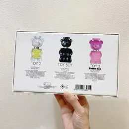 Teddy Bear Toy 2 Boy Perfume 3-częściowy zestaw 30 ml na butelki długotrwały zapach ładny zapach Kolonia Eau de parfum zapachowy spray