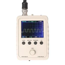 Oscilloskop Partihandel Digital Oscilloskop DIY-kit delar med fall SMD lödt elektroniskt inlärningsset 1MSA/s 0-200kHz 2,4 Drop Del DHL8X