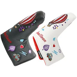 Other Golf Products Golf Putter Headcover Magnetic Cover PU Leather Golf Club Head Covers Golf Iron Protector Reusable Golf Accessories Headcovers 231114