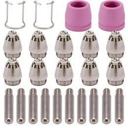 AG60 SG-55 AG-60 WSD-60 Plasma Cutter Cutting Torch Tip Nozzles Consumables Kit 24PK