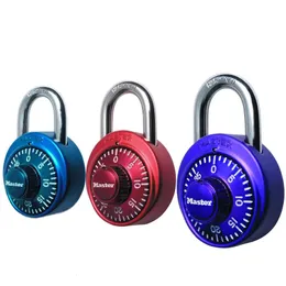 Door Locks Security Ladlock Gym School Health Club Combination Lösenordslås Master Disc för låsning Dörrar Windows Väskor Stam 231115