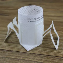 Coffee Filters 500 Pcs Drip Filter Bag Portable Hanging Ear Style Paper Home Office Travel Brew and Tea 230414