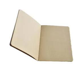 메모장 도매 A5 빈 공백 내부 페이지 메모장 Cowe Paper Notebook Solid Color Copybook Classical Notepad 간단한 노트북 공장 D DHNXP