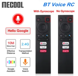 Keyboards Mecool BT Voice Remote Control Replacement for Android TV Box S905X4 Set Top KM6 230414