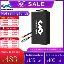 Batteria per bici elettrica 72V 60V 52V Batteria al litio per scooter elettrico 48V 36V 20Ah 30AH 18650 celle per motore 200W-1800W Scooter elettrico per bici