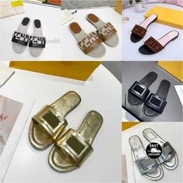 2022 Designer New Fashion Slippers Ladies Sandals Letter Slide Strice Summer Original No Box Dust Bag