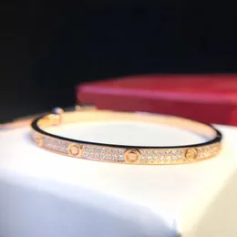 Luxuriöse goldene Armbänder, Schmuck, Damen-Manschetten, Designer-Armbänder für Damen, klassischer, dünner Diamant, Verlobung, Hochzeit, Designer-Schmuck