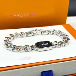 أساور سحر LW Shades Big Bracelet لـ Man Designer 21cm Mens Bracelet لن تتلاشى التفاصيل تتوافق مع الرائعة الرسمية