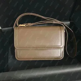 Tasarımcı Omuz Çantası Kadın Çapraz Çantalar Kahverengi Çanta Sacoche Çanta Solferino Lüks Çanta Bolsos Flap Vintage Omuz Messenger Çantası Sak Tasche Düğümlü Satış