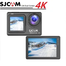 SJCAM SJ8 caméra d'action double écran 4K 30FPS 20MP étanche WiFi Vision nocturne DV caméras de sport 2.33 'écran tactile + 1.3' écran avant