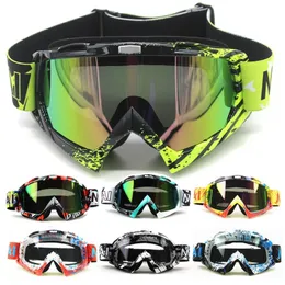 야외 안경 노드슨 야외 오토바이 고글 사이클링 MX 오프로드 스키 스포츠 ATV Dirt Bike Racing Glorses for Fox Motocross Goggles Google 231114