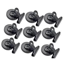 Bag Clips Magnet Duty Magnet för kylsvart magneter med starkt whiteboard kontorsklassrumskylskåp LX4156 Drop Delivery Ho DHKSG