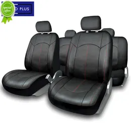 Novo atualização, respirável em couro PU Sporty Universal Car Seat Covers