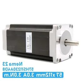 Freeshipping Stepper Motor 112 x 57mm Yüksek Tork 30a 3nm İki fazlı 4 telli tek eksenli 24V Step Motor Ivvum