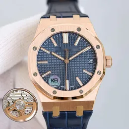 Reloj para hombre de diseño AP Reloj de pulsera automático Reloj para hombre con caja G28B Movimiento mecánico suizo de alta calidad UHR Correa de caucho transparente Montre Royal Reloj